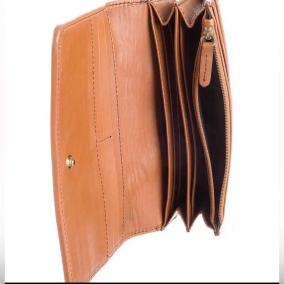 Burberry Canvas Plaid Print Wristlet - Picture 3 of 5